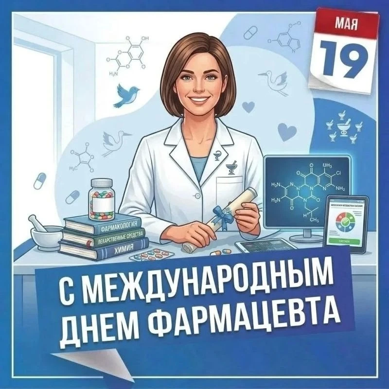 Уважаемые преподаватели отделения Фармация, поздравляем Вас с Международным днём  Фарма...