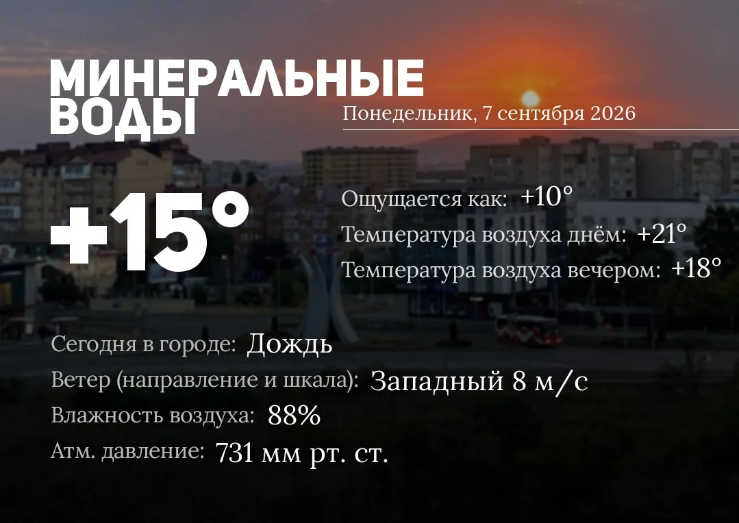 Доброе утро, Минеральные Воды!