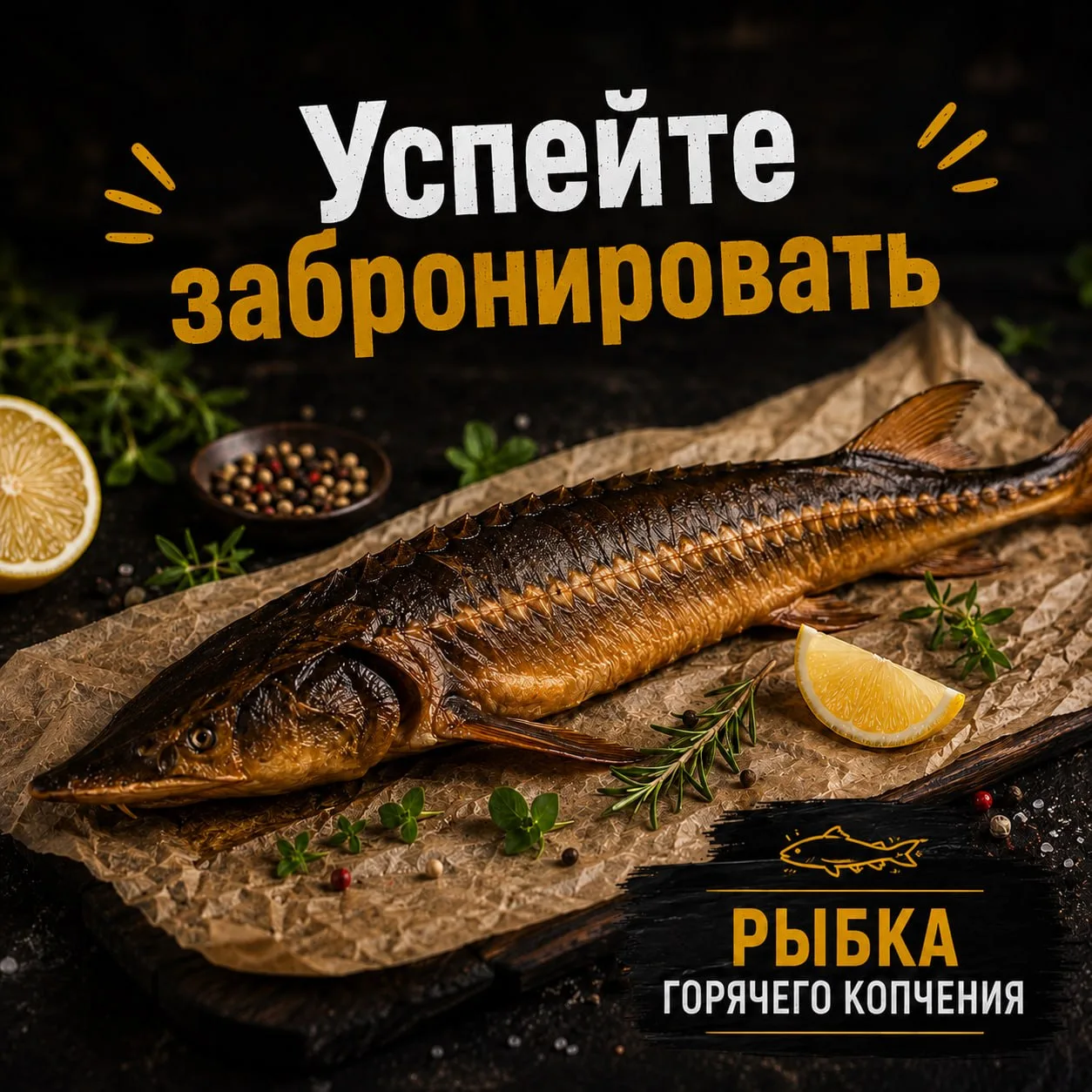 🐟РЫБА ГОРЯЧЕГО КОПЧЕНИЯ!

Друзья, свежая рыба горячего копчения разлетается очень быстро. 
На витри