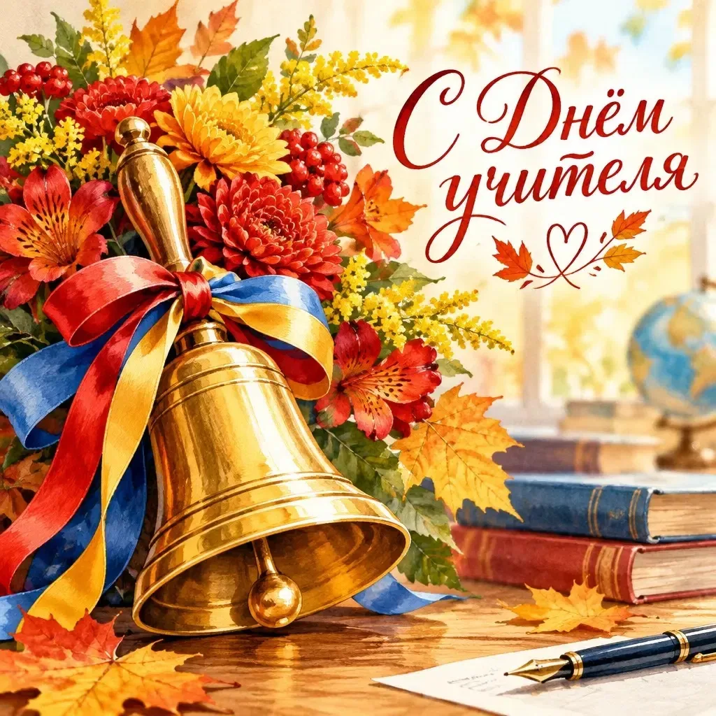 🍂С Днем учителя, дорогие коллеги!