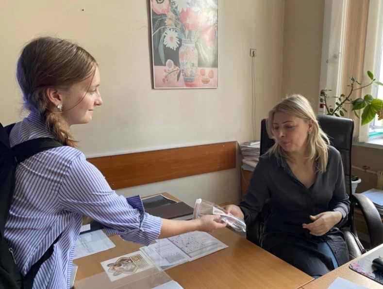 🌟Волонтеры нашей школы с честью приняли участие во Всероссийской акции «Георгиевская ленточка», приу