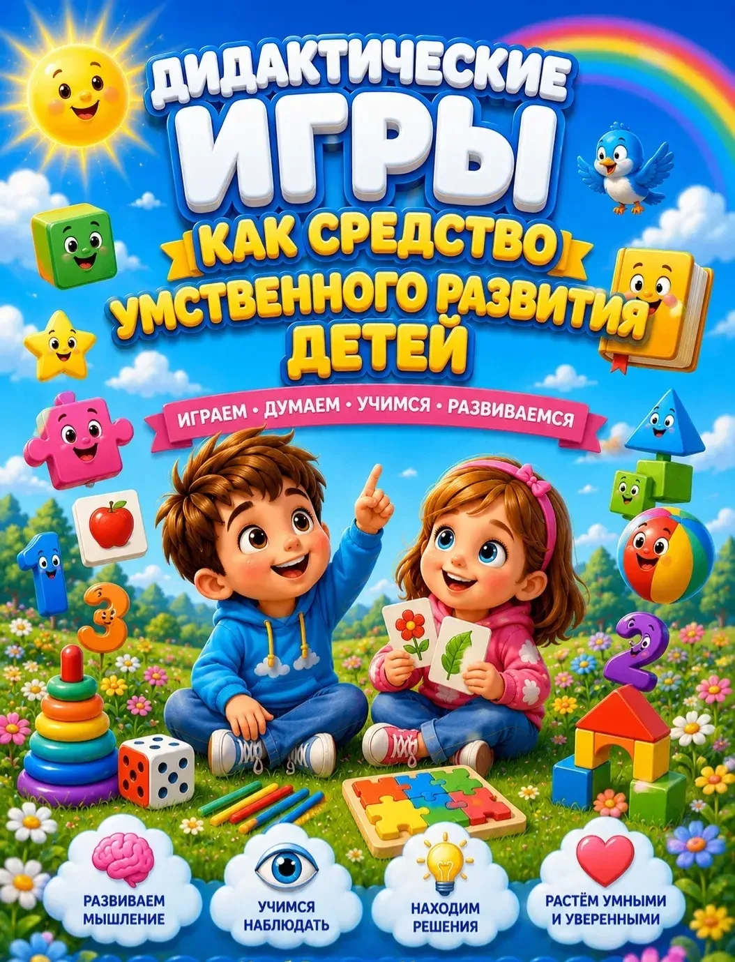 🧩 Дидактические игры как средство умственного развития детей 🧠✨