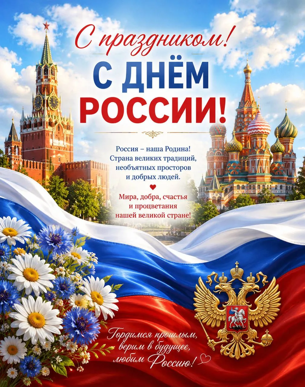 🇷🇺 С Днём России!

Поздравляем всех с праздником! Пусть этот день станет отличным поводом провести