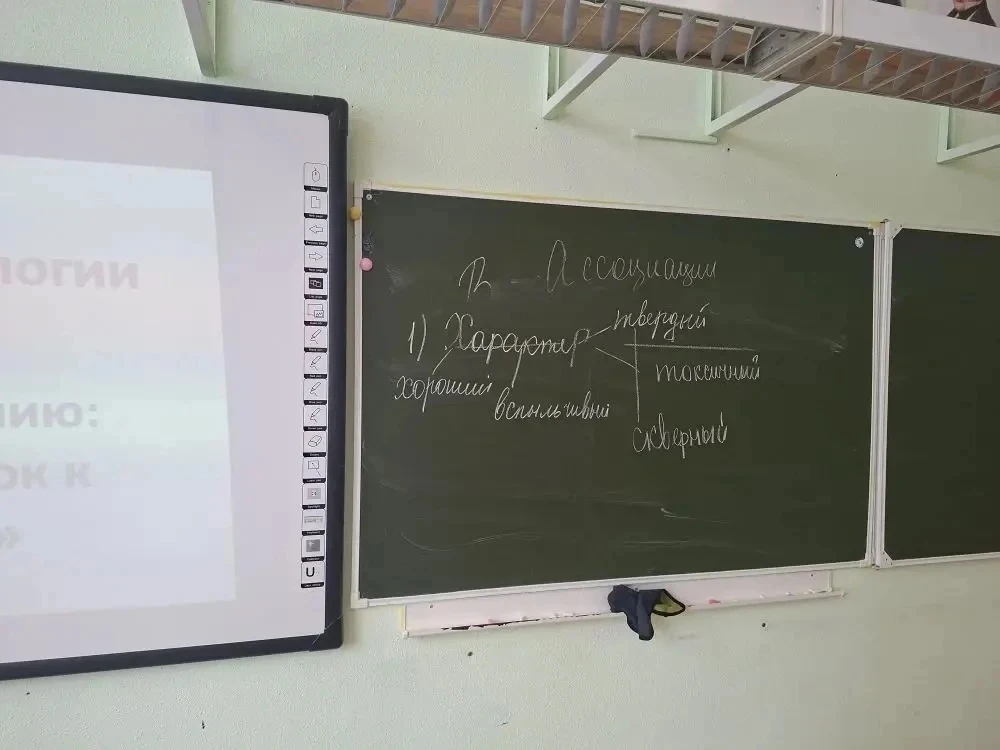 ⭐️В рамках недели психологии психолог школы провела занятие для учащихся 6 класса  «Путь к самовоспи