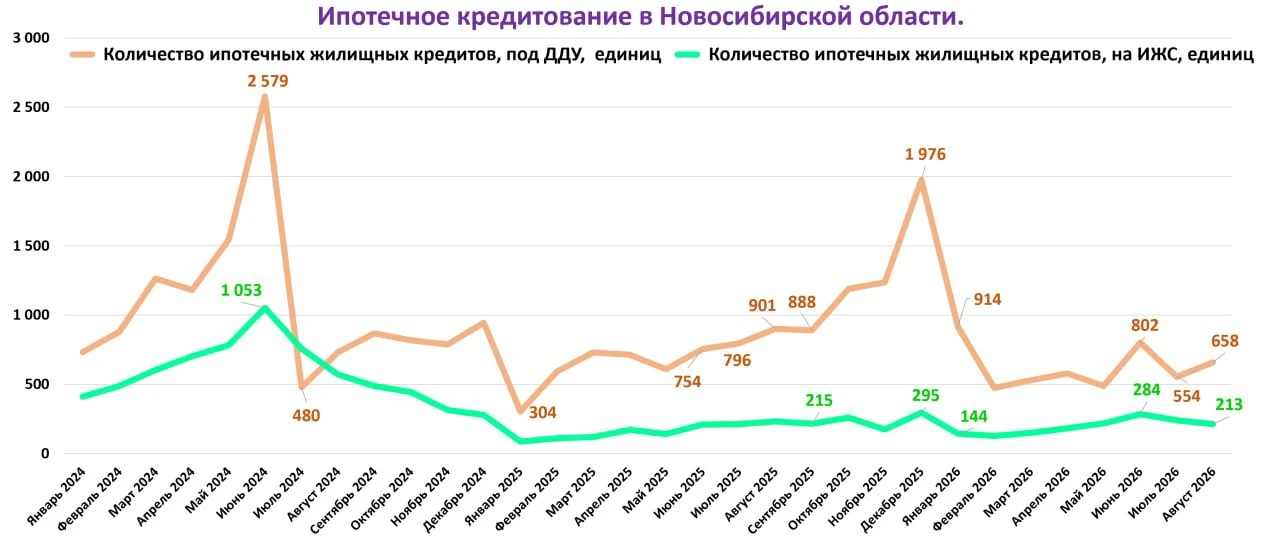 🛟 Застройщикам Новосибирска придется выбираться из кризиса перепроизводства без ипотеч...