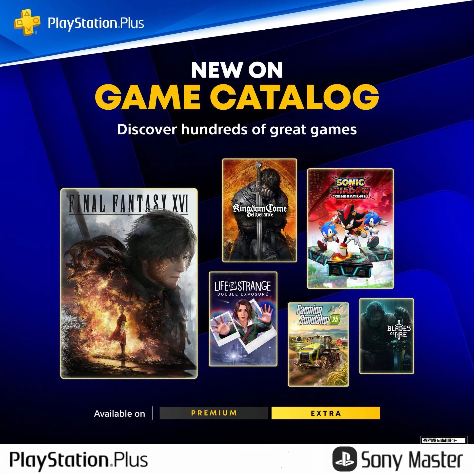 PS Plus Extra и Deluxe в июне