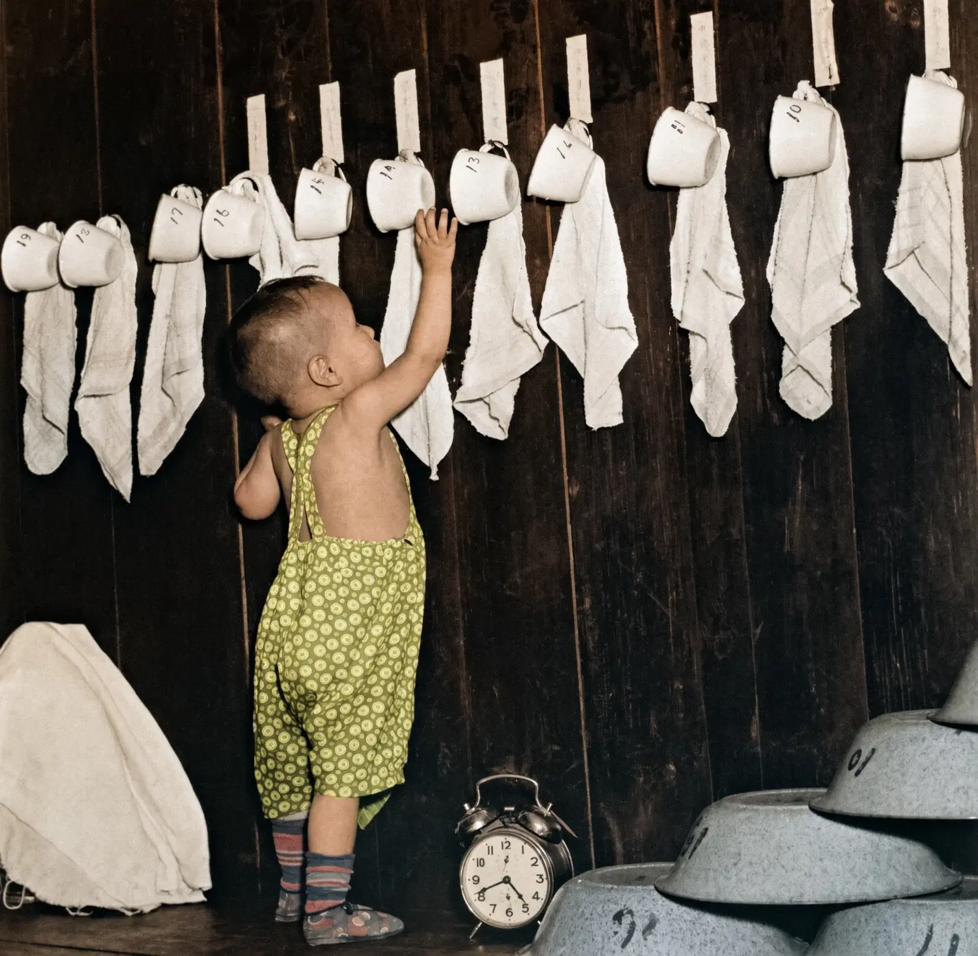 В детском саду, 1949 год.