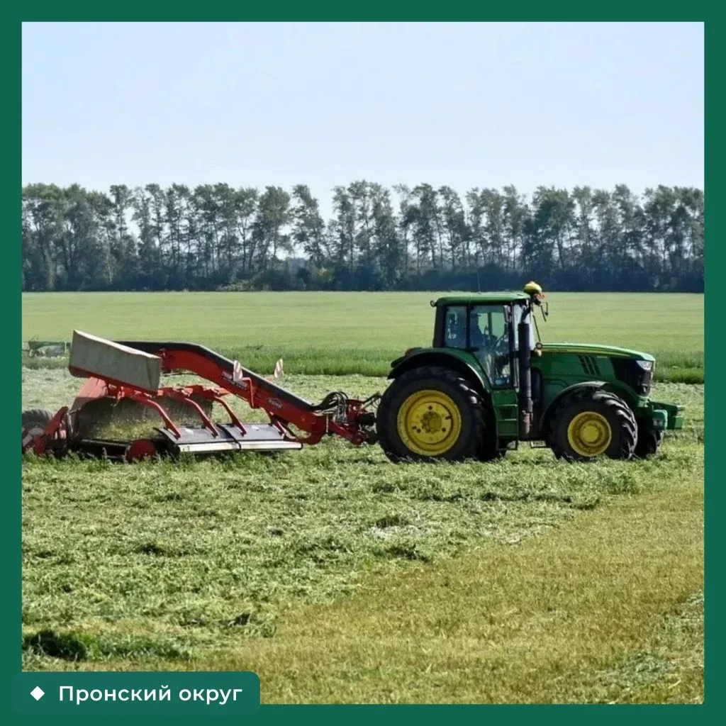 🌾🚜Сенокос в Пронском округе: полным ходом идем к обеспечению кормами на зиму! 

🌞Лето в самом раз