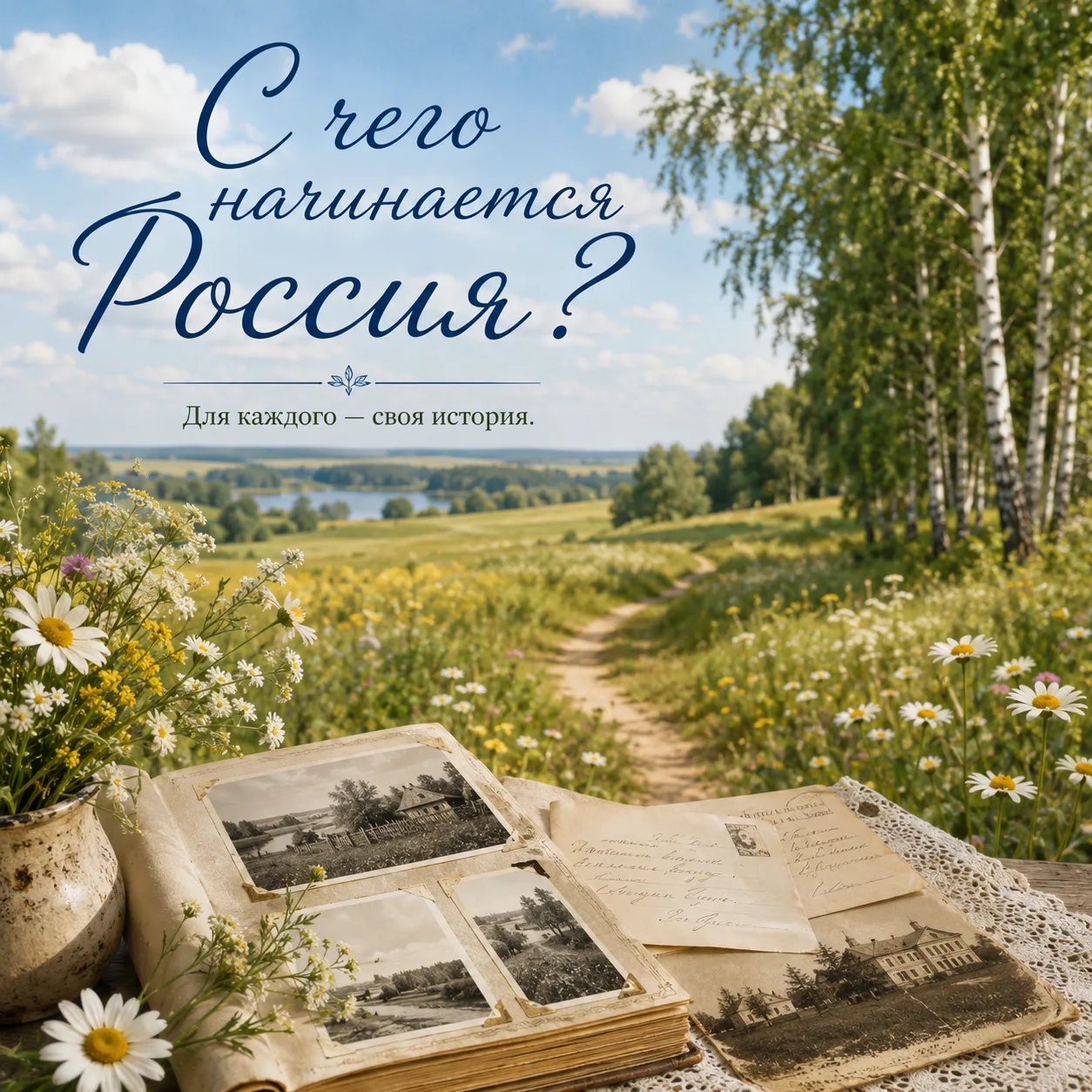 Для кого-то Россия начинается с берёзовой рощи за окном, для кого-то — с бабушкиного дома в деревне,