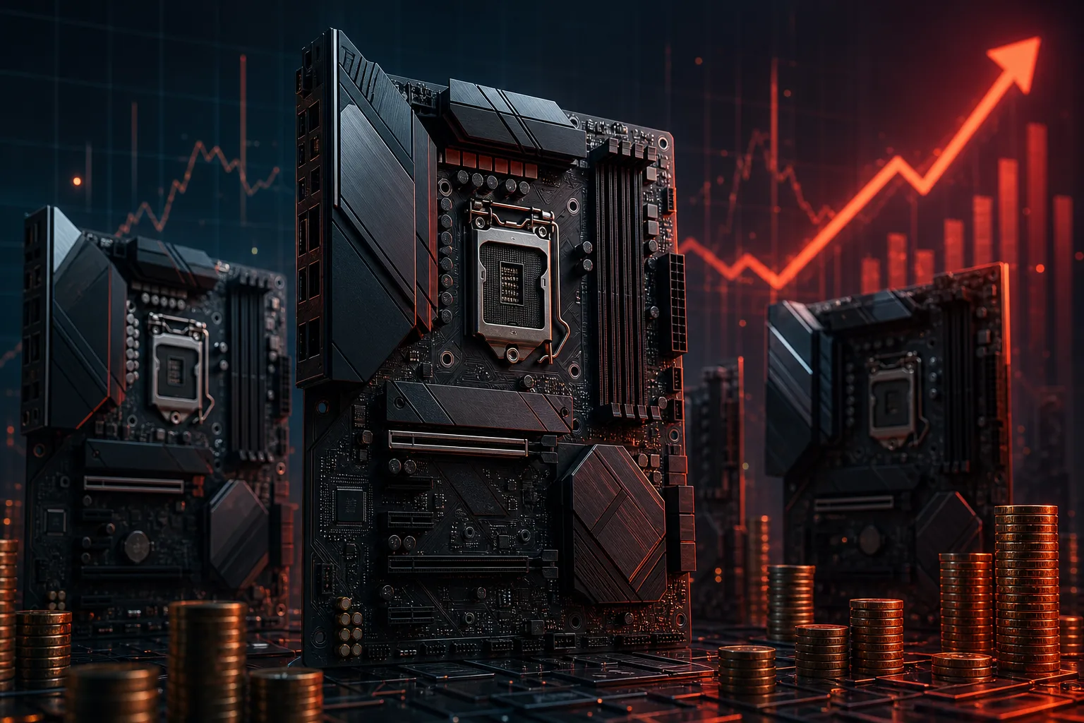 ASUS, Gigabyte и MSI готовят новую волну подорожания материнских плат