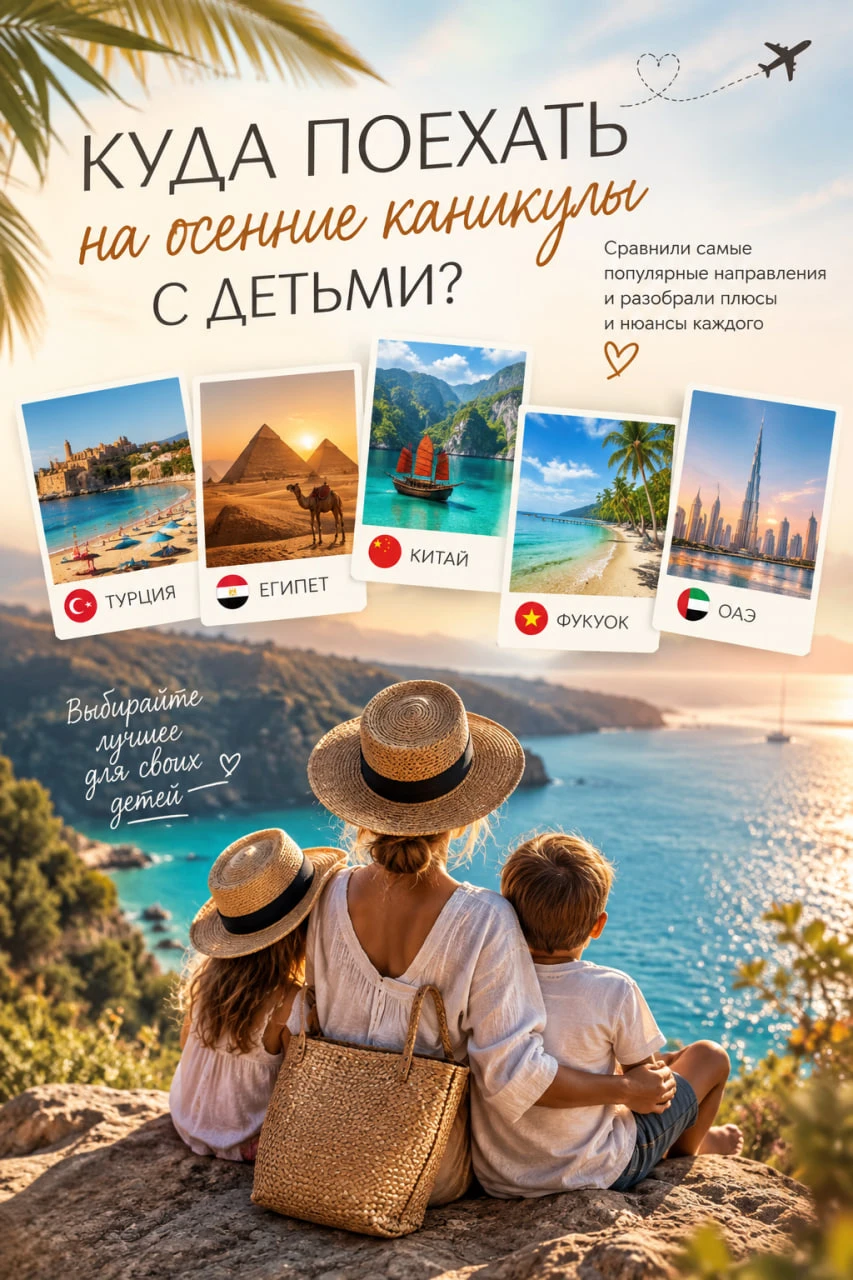🍂 КУДА ПОЕХАТЬ НА ОСЕННИЕ КАНИКУЛЫ С ДЕТЬМИ?