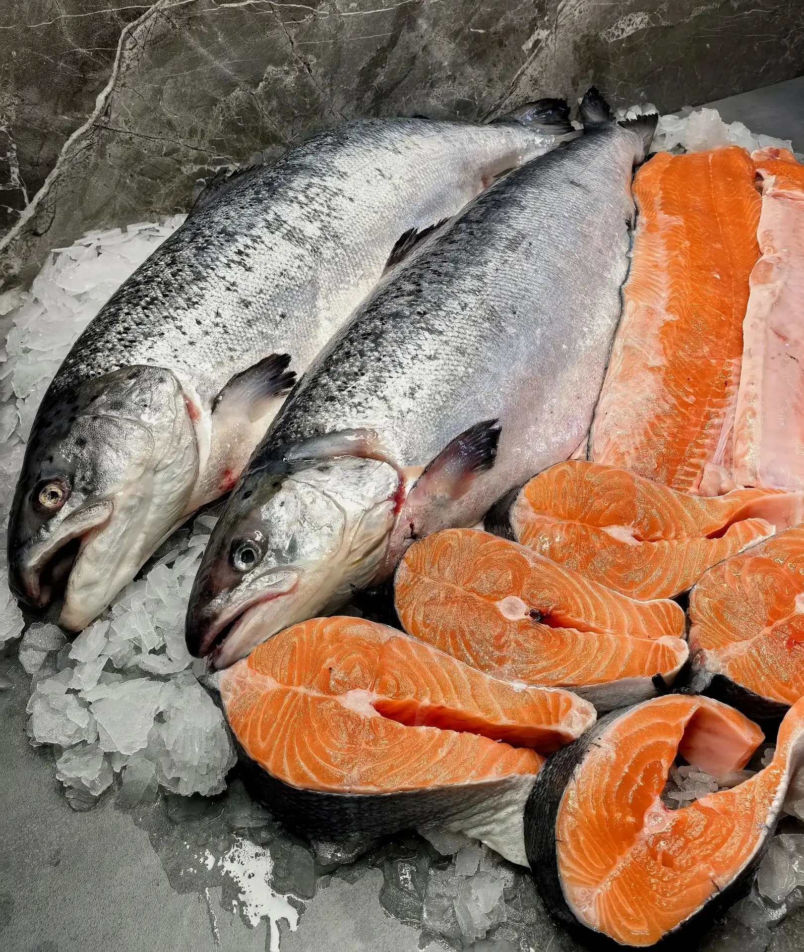 Доброе утро!
🔥Сегодня поступили🔥    

1. Охлажденная продукция:
🍣Филе Лосося охл. - 3490 руб.кг. 