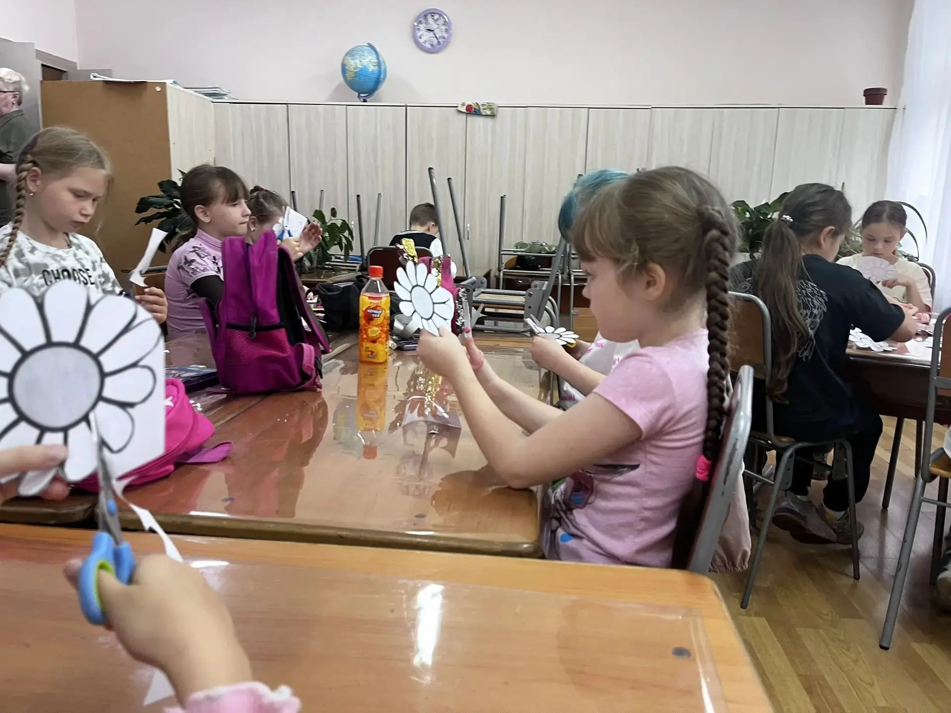 Класс по изготовлению ромашек