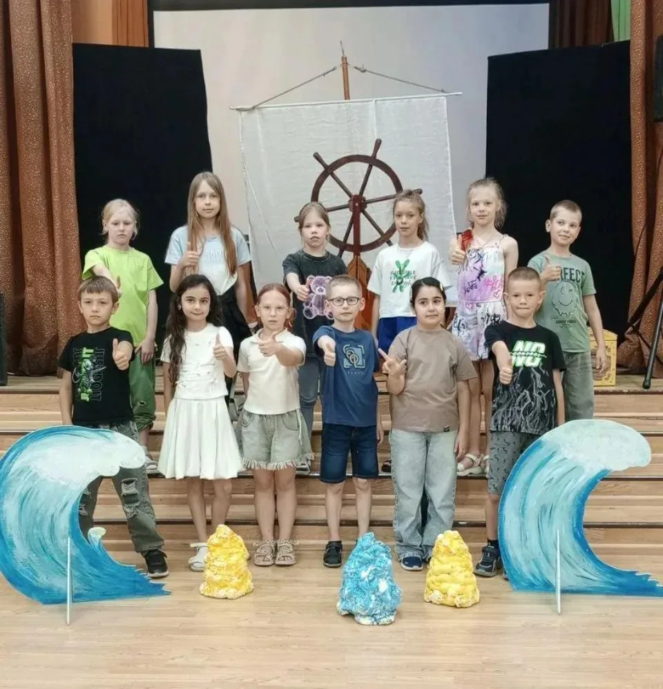 ⚓️ Пришкольный лагерь «Улыбка» превратился в палубу корабля! 

Благодаря концертной программе «Морск