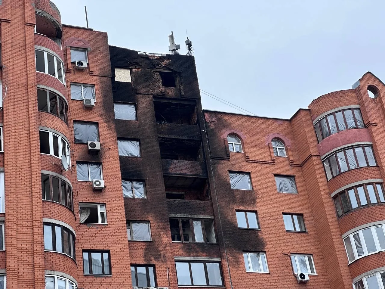 Дом на улице Гафури в Уфе, куда весной влетел БПЛА, полностью отремонтируют за счет бюджета до 31 ок