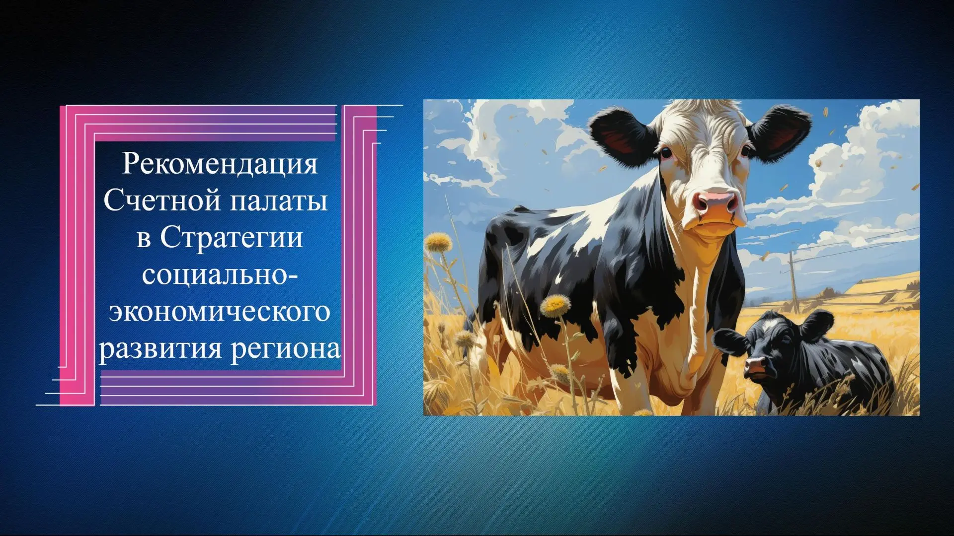 🗒Рекомендация Счетной палаты Оренбургской области в Стратегии социально-экономического...