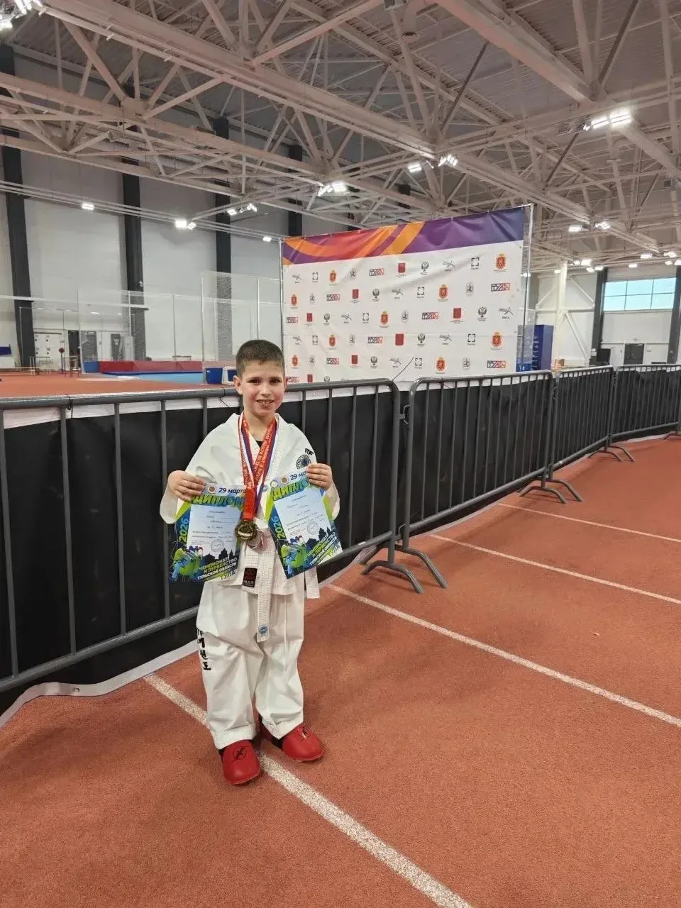 29 марта в МСК «Тулица» проходил Открытый чемпионат и первенство Тульской области по тхэквондо ИТФ, 