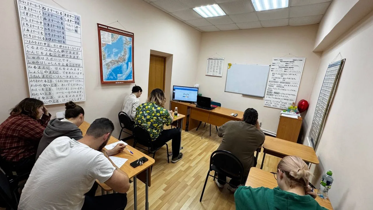 В конце мая в нашем центре по традиции состоялся итоговый экзамен по японскому языку.