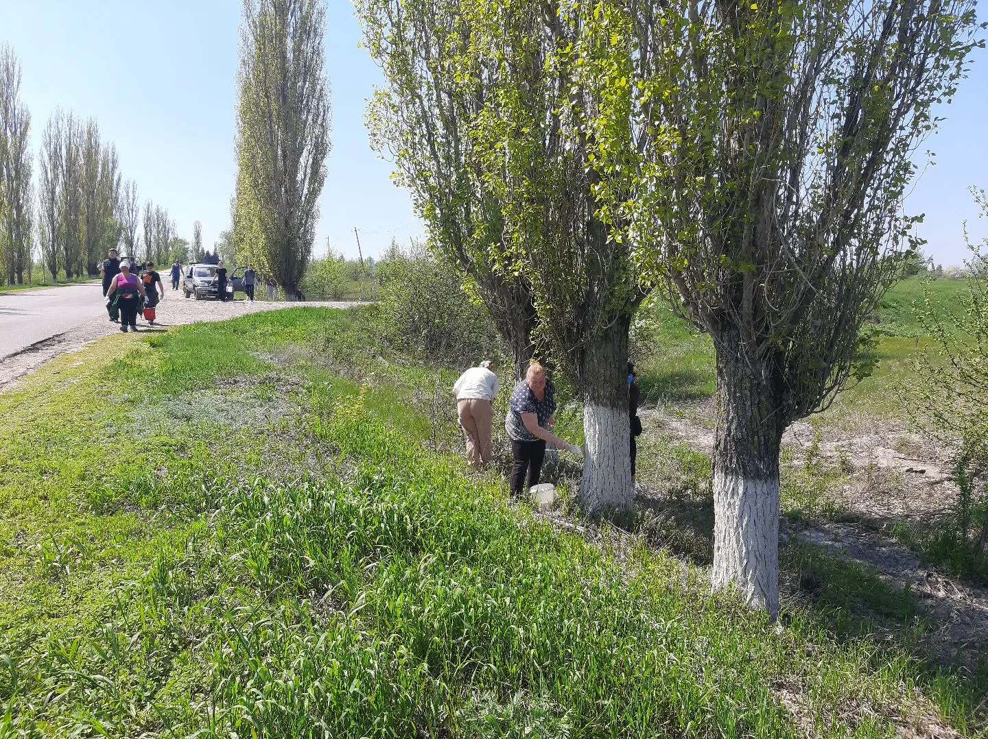 С заботой о природе и родном селе! ✨