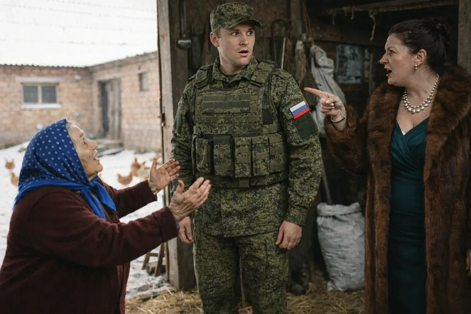 Дмитрий вернулся с героем и нашёл мать в сарае. Кровь стынет в жилах от того, как он на...