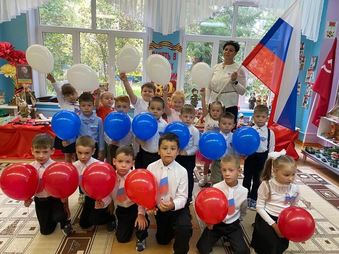 🇷🇺 Итоговое мероприятие ко Дню Государственного флага России! 🇷🇺