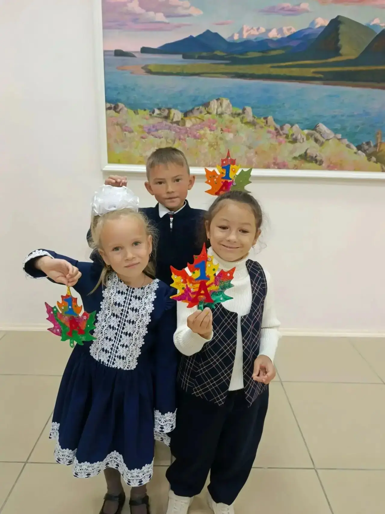 Знакомство с картинной галереей получилось у учеников 1 а класса.