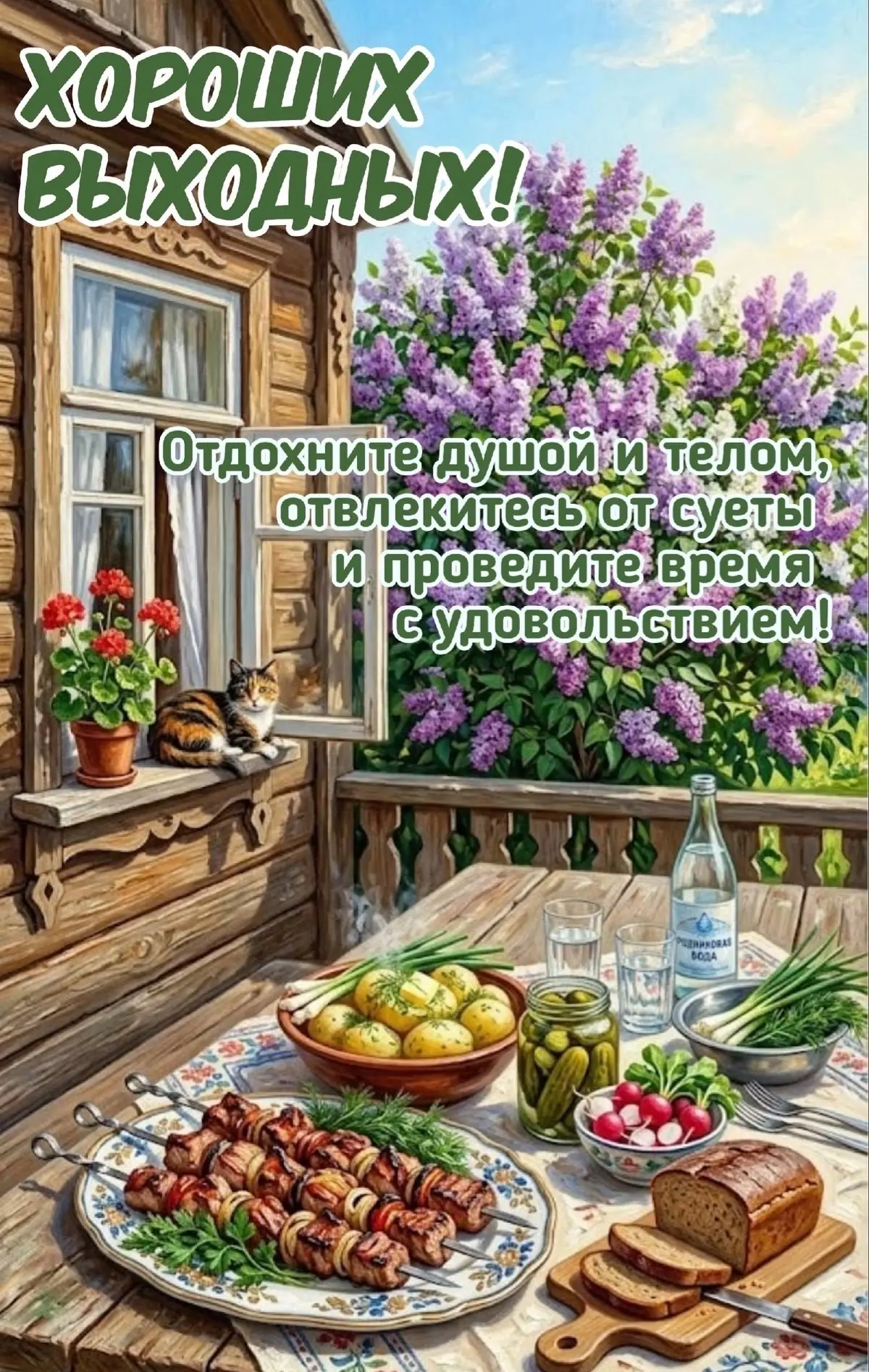 ✨ Хороших выходных, друзья✨