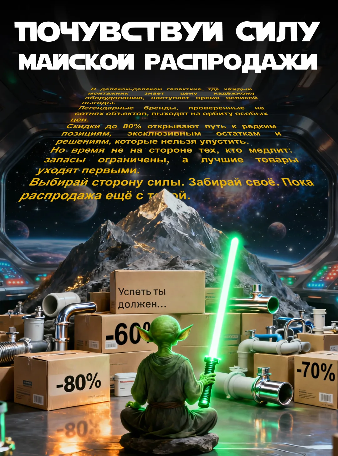 На распродажу майскую, спеши ты ❗️