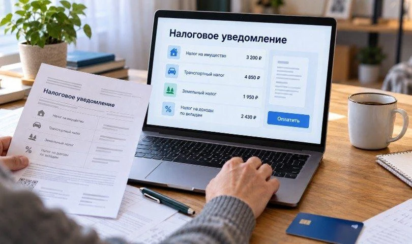Проверьте Госуслуги: ФНС начала присылать налоги за 2025 год