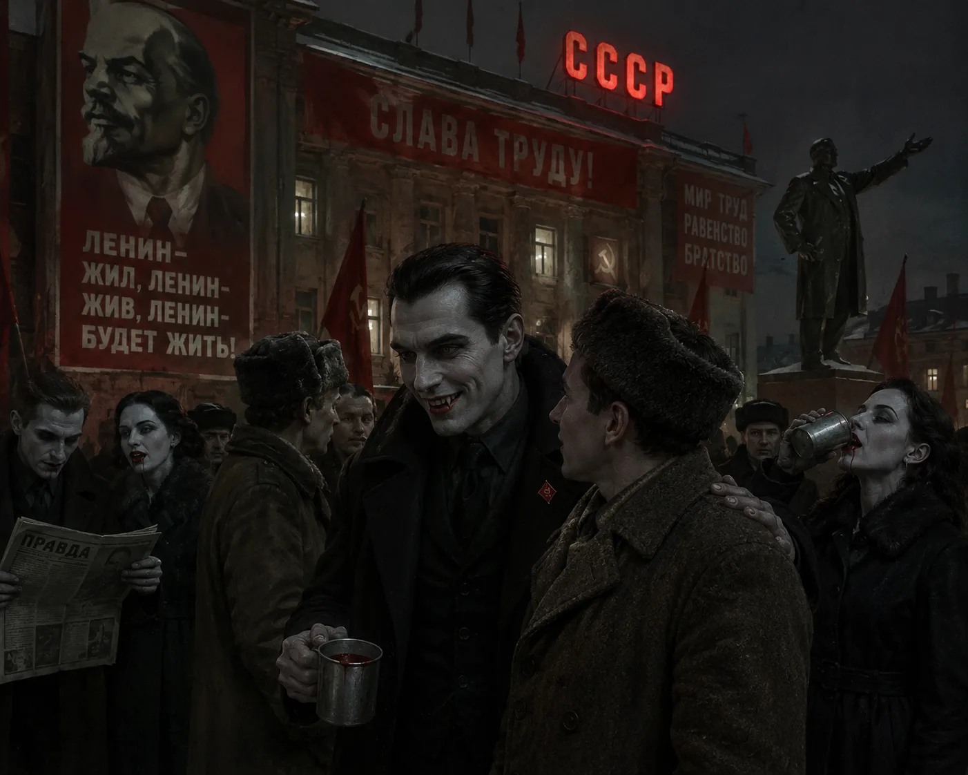 Переливание крови изначально родилась как практика продления жизни коммунистическим бонзам. Был тако