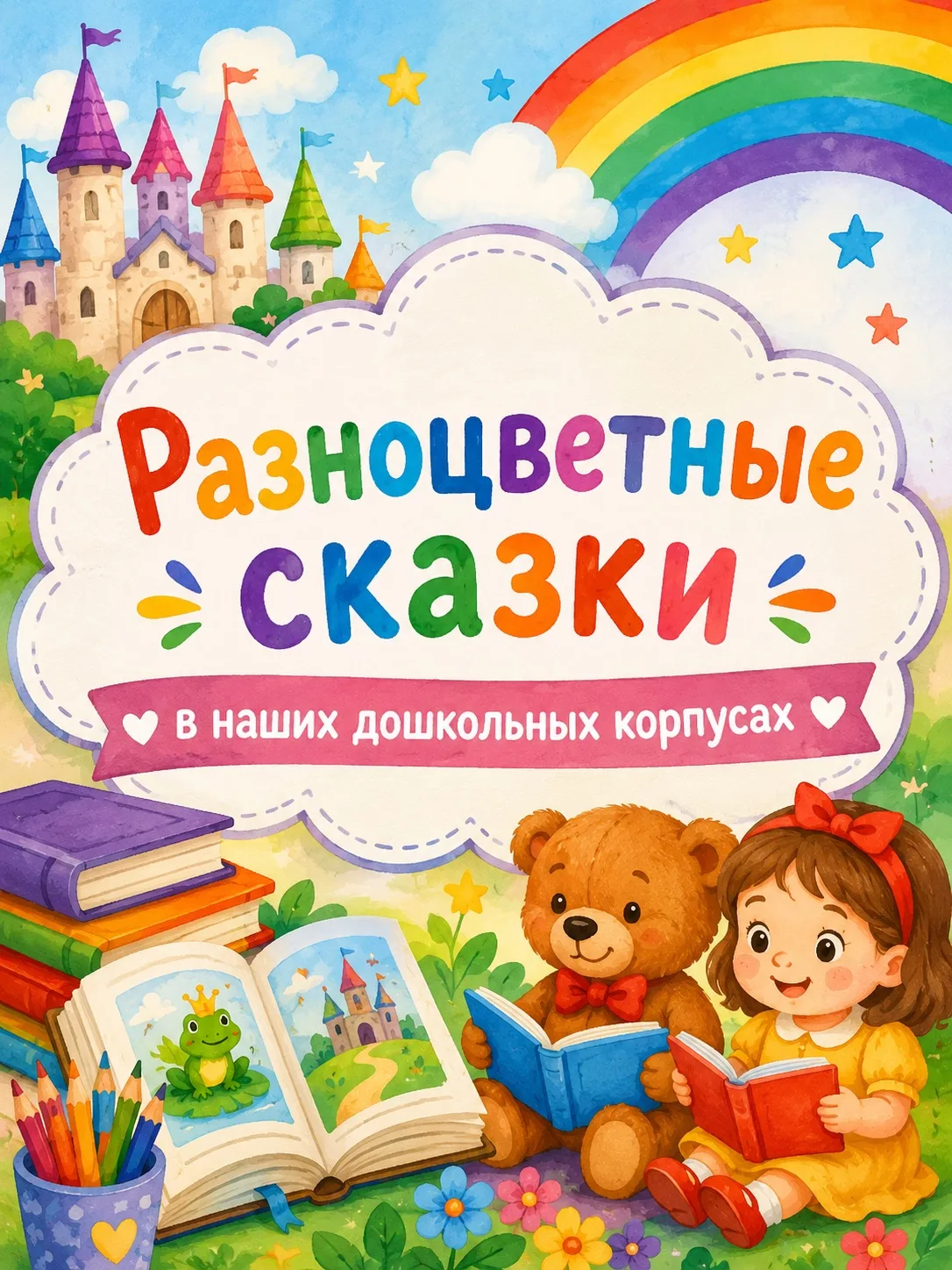 🌈«Разноцветные сказки» — наш увлекательный проект по методике Н. В. Нищевой подошёл к концу!

За вр