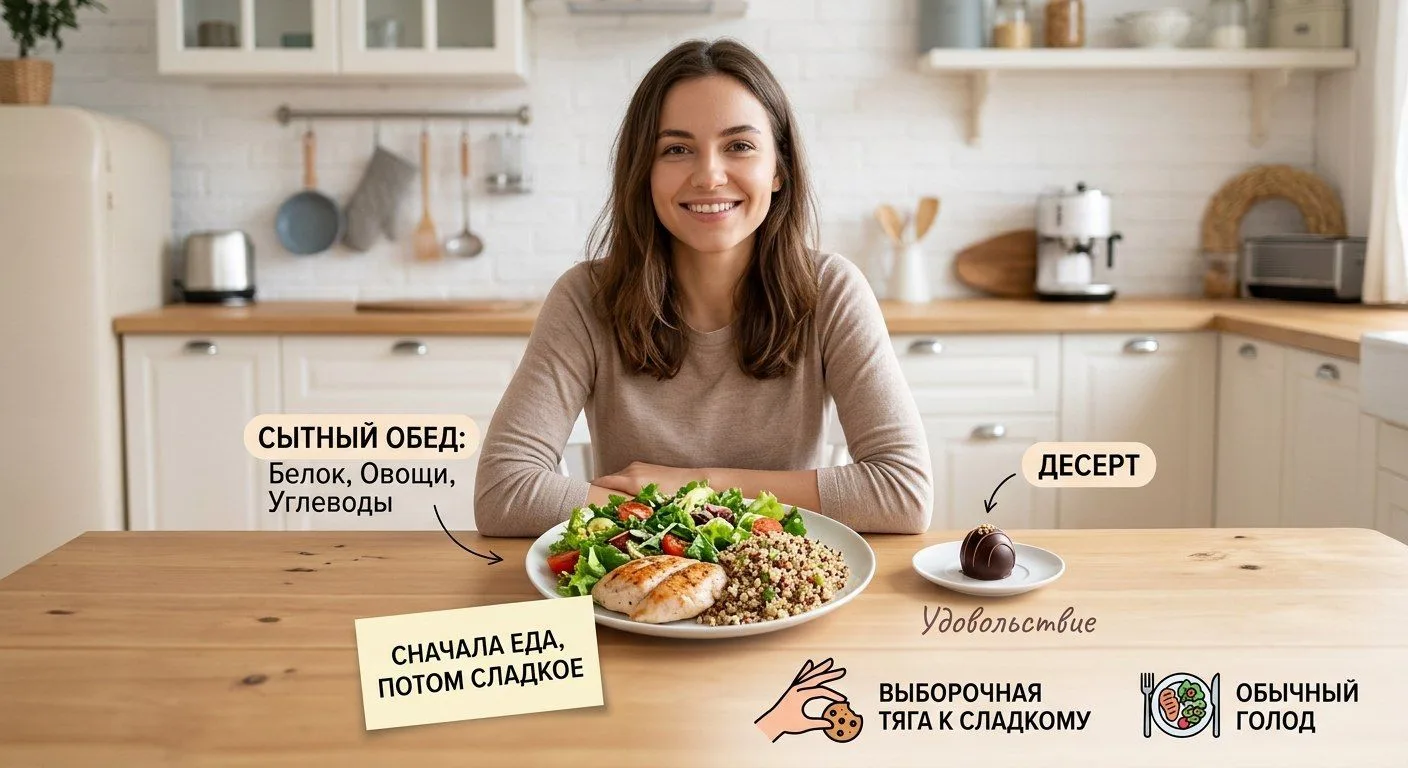 Как легко убрать тягу к сладкому