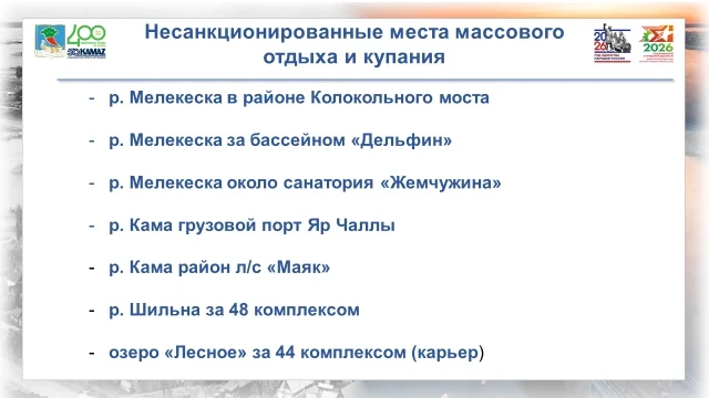 🏖 Официальный купальный сезон в Челнах продлится до 31 августа

Где отдыхать без риска? Только на 4
