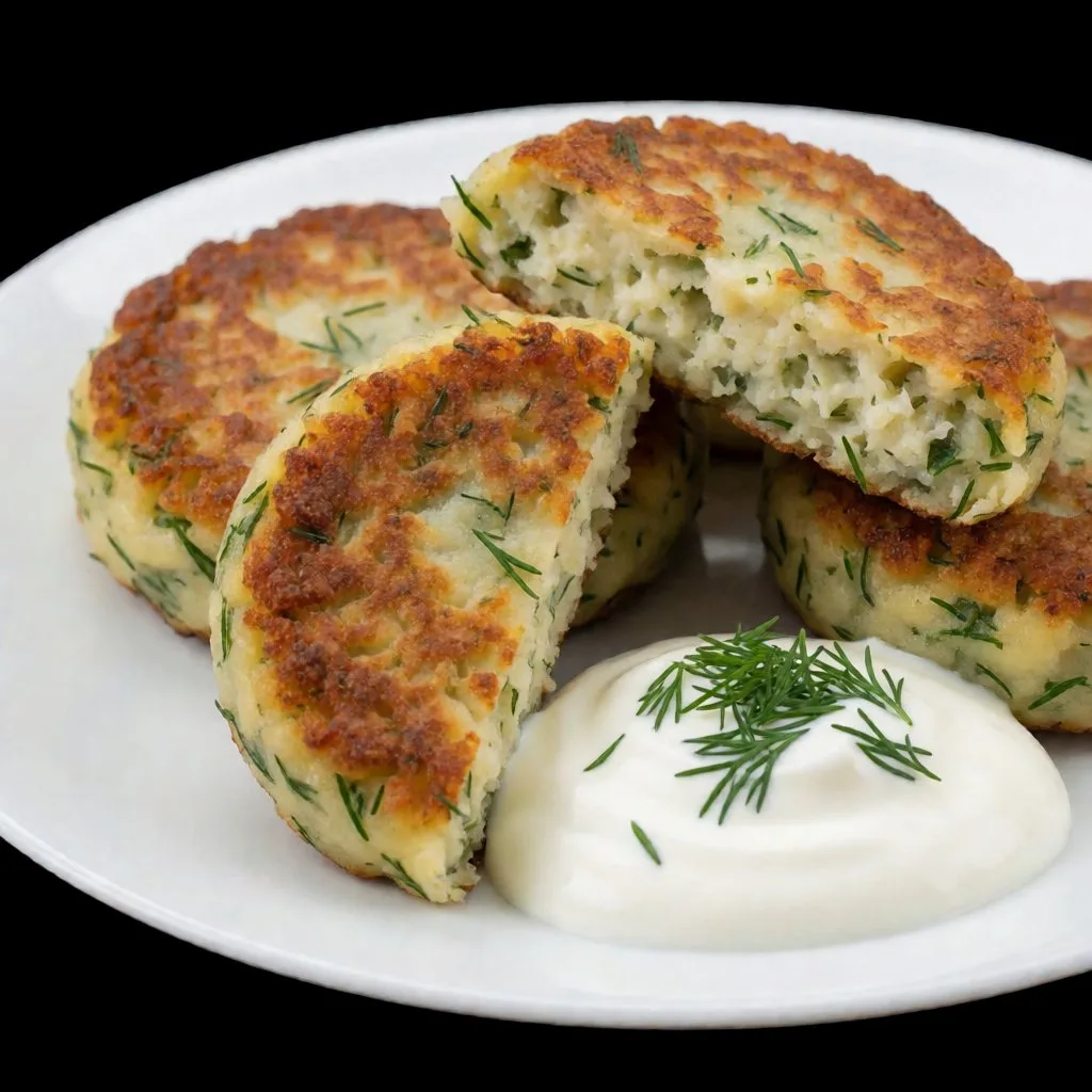 🥞 Сырники с сыром и зеленью