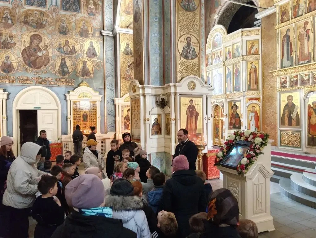 Ребятишки из МАУ ДО АГО «Молодежный центр «Перспектива» г.Ангарска на Светлой седмице побывали в Анг