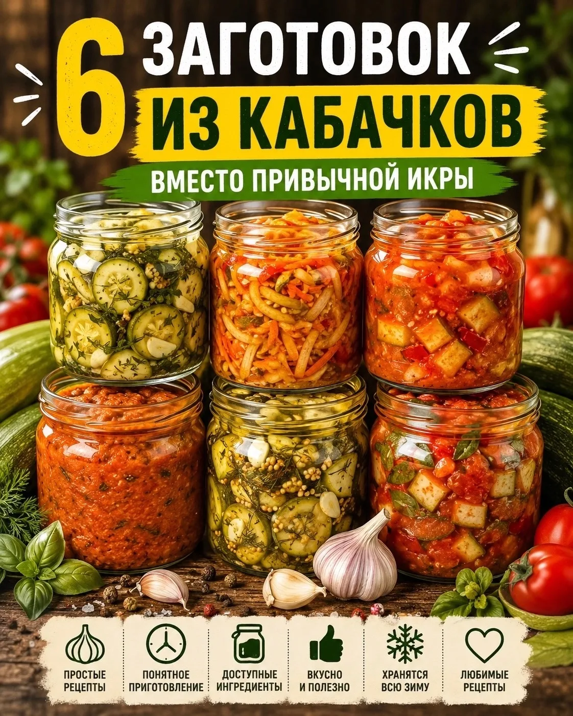 Ну, что урожай кабачков уже все собрали?