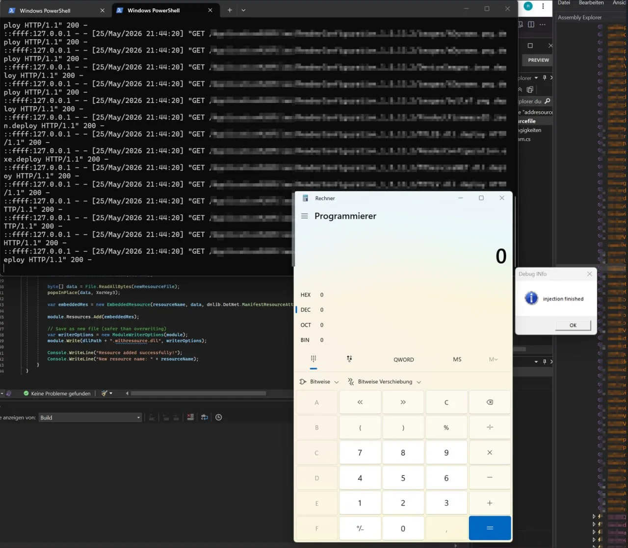 ClickOnce Hijacking: скрытое выполнение shellcode через подмену неподписанных DLL и Thr...