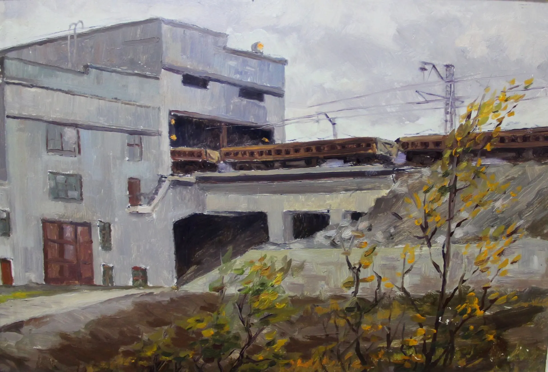 "АНОФ-2", Капитонов В.В.

Картина сейчас представлена в экспозиции "Апатиты - как всё начиналось". Э