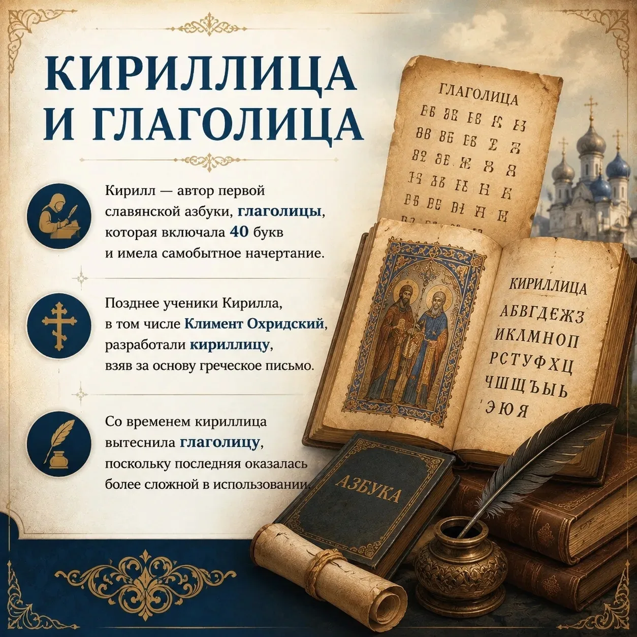 День славянской письменности и культуры  Ежегодно отмечается 24 мая.  Дата фиксирована и связана с д
