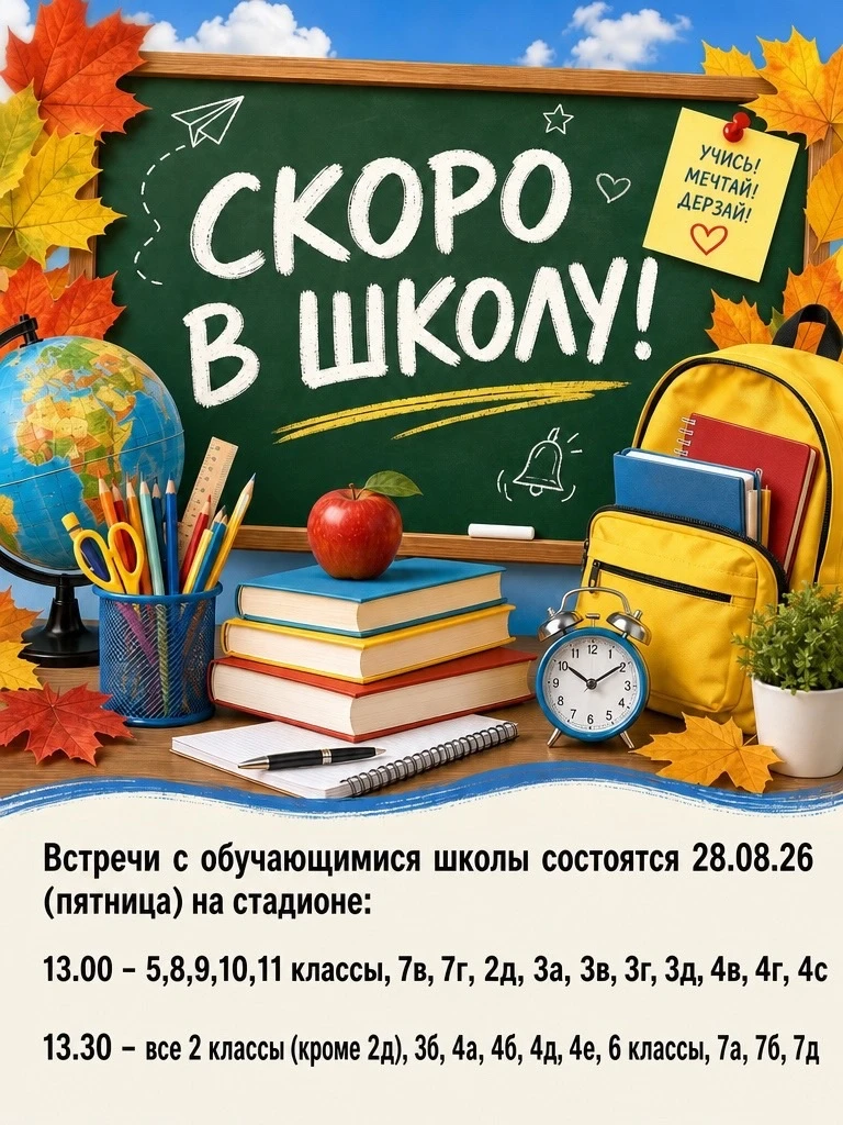 Дорогие ученики и родители!