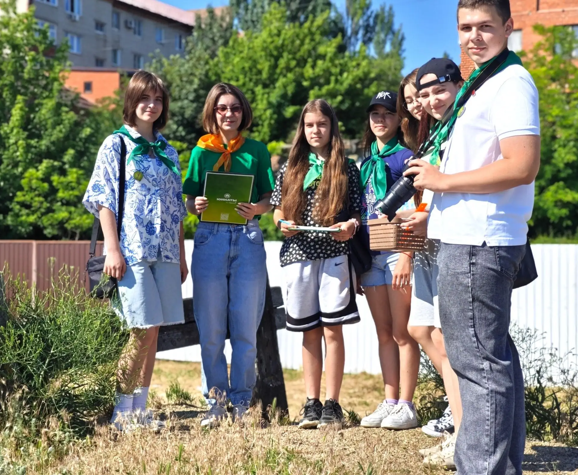 🍃Юннатские экспедиции☘ 
 
☘На прошлой неделе юные члены нашего юннатского клуба "ЭкоАктив" и ребята
