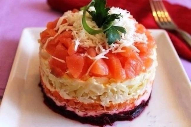 🍛 Салат «семга на шубе»