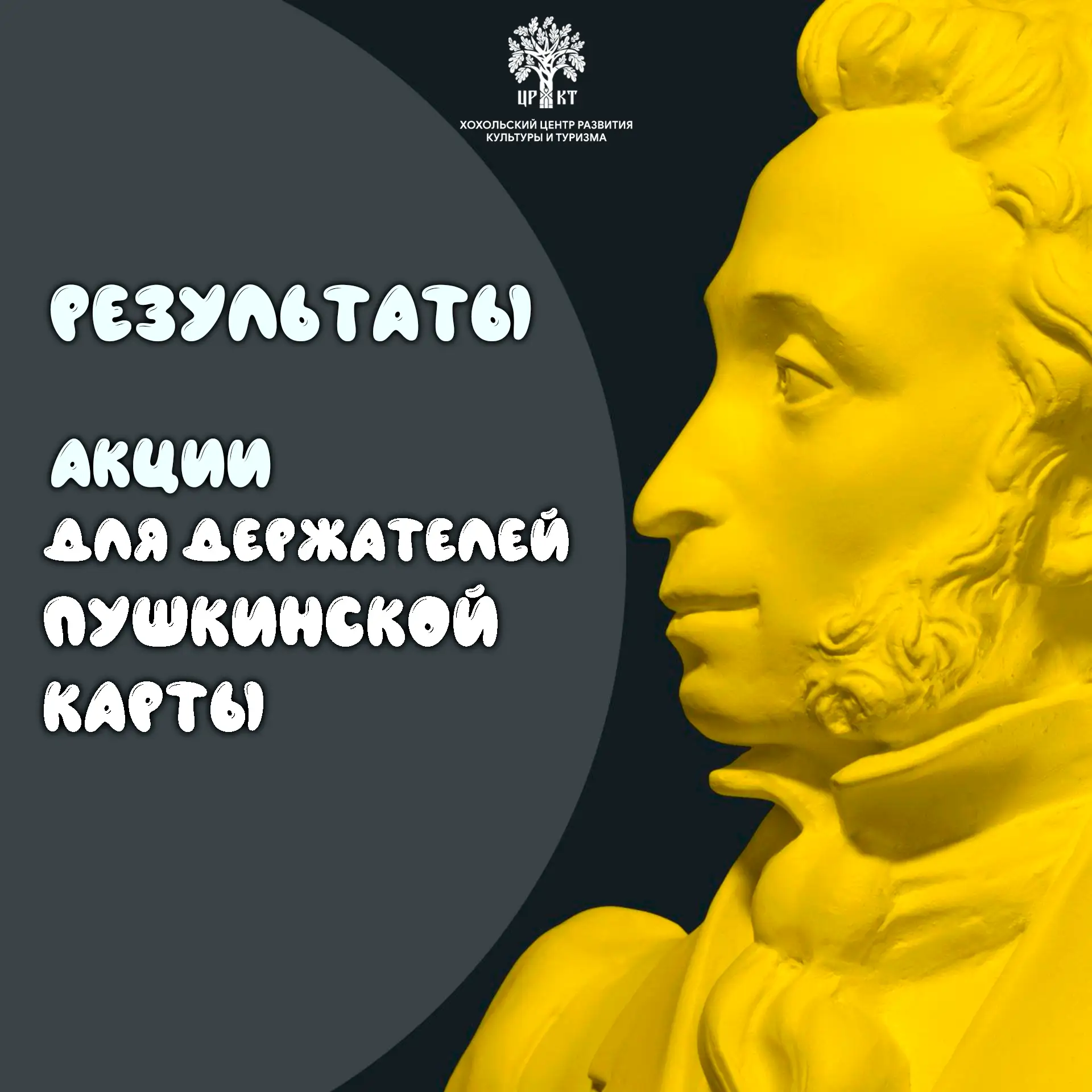 Подводим итоги акции для держателей Пушкинской карты!

Анастасия Некрасова и Вероника Якунина, поздр