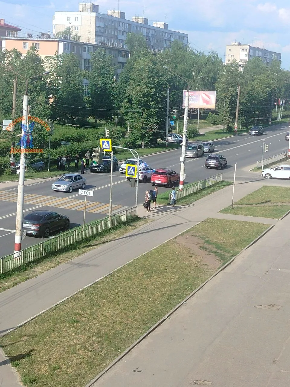 ДТП на проспекте Циолковского. Автомобиль влетел в столб. Подробности неизвестны.