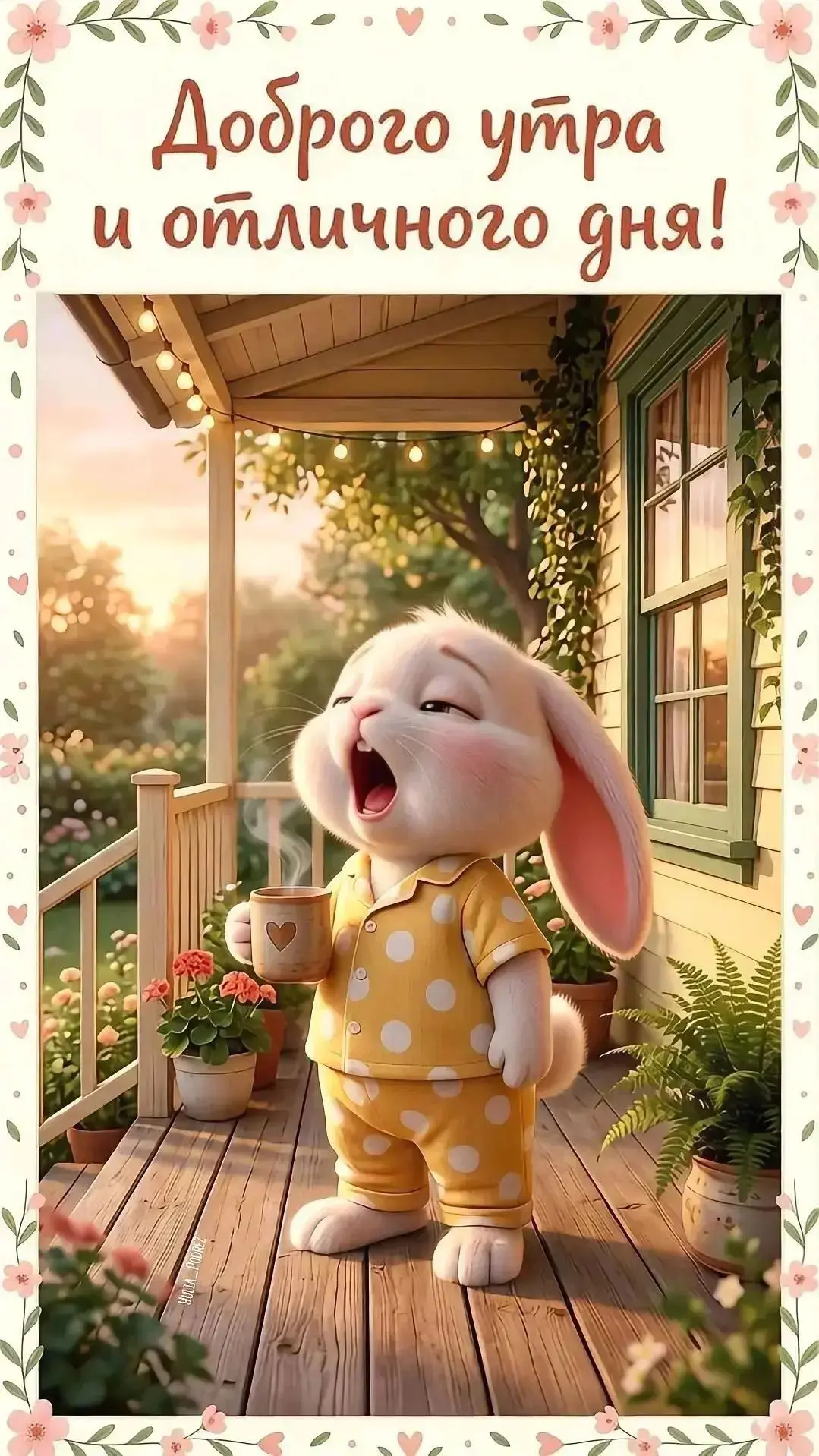 Доброе утро 💐 новый день ☕