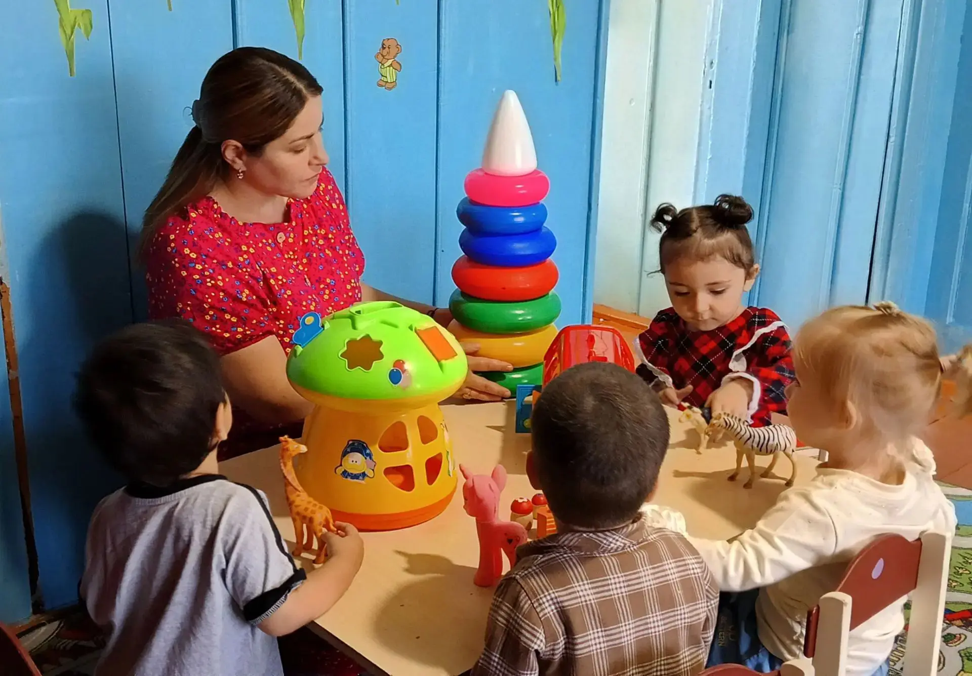 Адаптационные игры "знакомство с группой" в младшей группе.