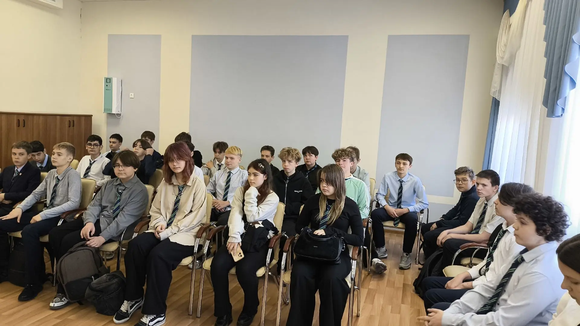 🗓❤️Сегодня сотрудники компании ЭкоНива провели квиз для учащихся Агроклассов Бутурлиновской средней 