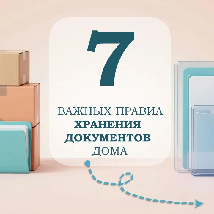 📚 Картотека знаний: 7 важных правил хранения документов дома ☝️