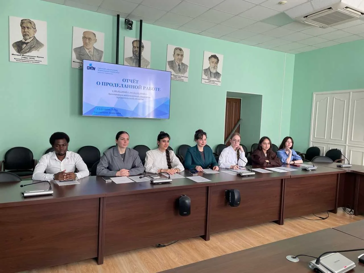 🌍 Ассоциация иностранных студентов Архангельской области подвела первые итоги работы  За первые меся