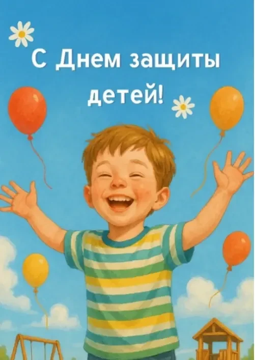 Дорогие ребята и уважаемые взрослые!
 
✨Сердечно поздравляем Вас с Международным днем защиты детей! 